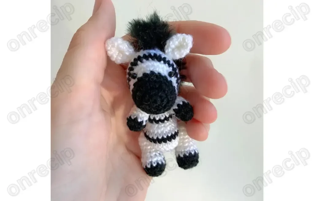 Adorable Little Zebra Amigurumi Crochet Pattern