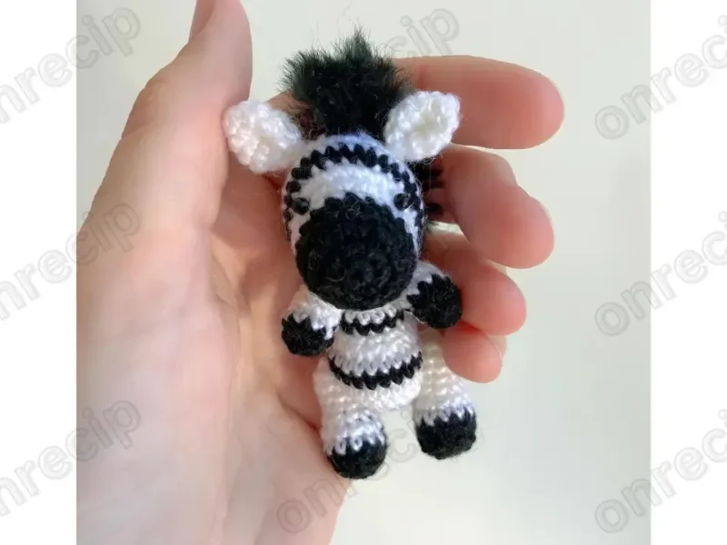 Adorable Little Zebra Amigurumi Crochet Pattern