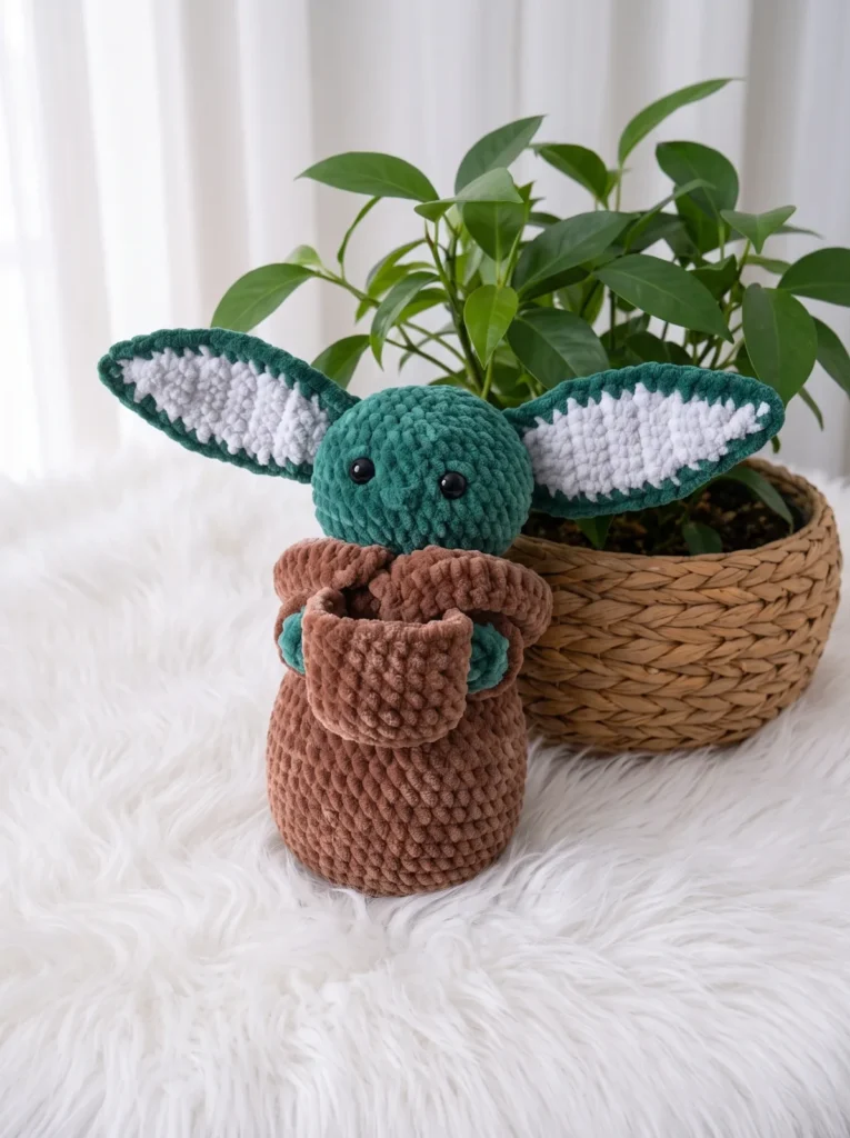 Baby Yoda Amigurumi – Free Crochet Pattern