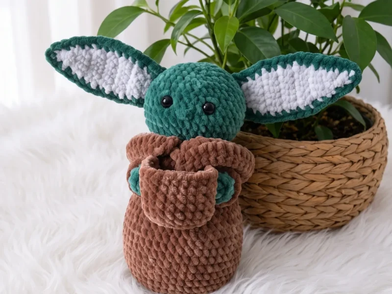 Baby Yoda Amigurumi – Free Crochet Pattern