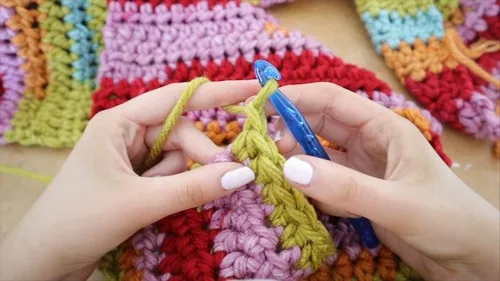 Chunky HDC Scarf Pattern: Easy Autumn Wardrobe Staple — photo 2
