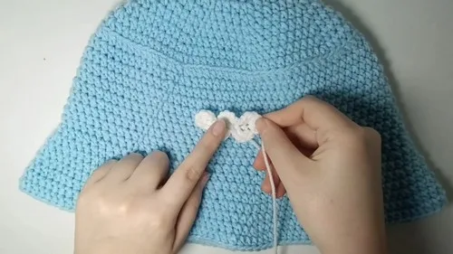Cloud bucket hat crochet pattern for warmer days — photo 4