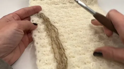 Crochet Bubble Stitch Scarf: Easy Beginner Pattern — photo 5