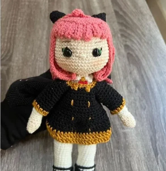 Crochet Doll Anya: A Beginner-Friendly Amigurumi Pattern