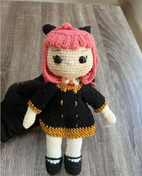 Crochet Doll Anya: A Beginner-Friendly Amigurumi Pattern