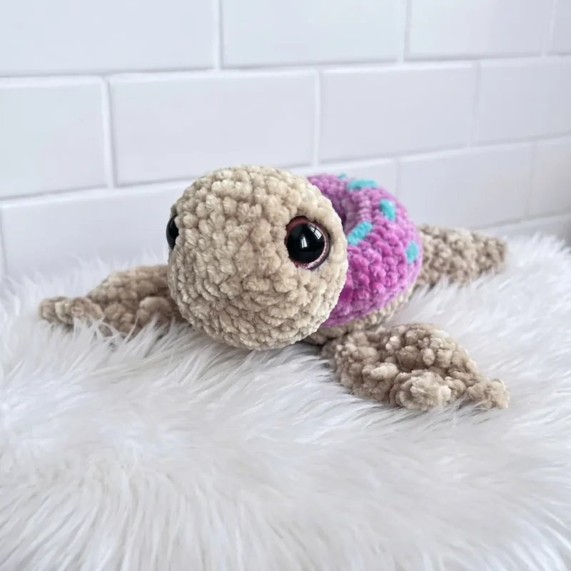 Crochet donut turtle amigurumi pattern — photo 3