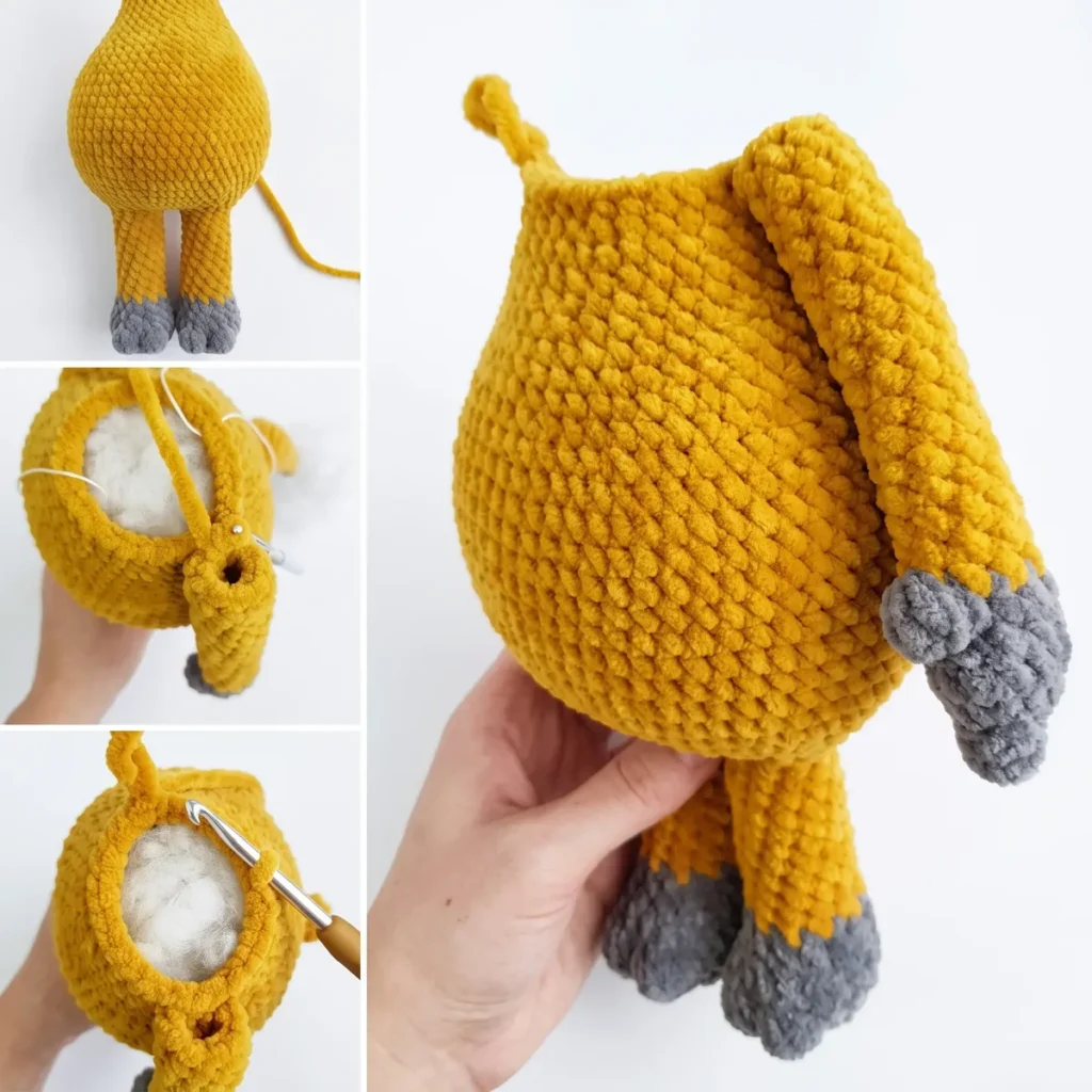 Crochet Overalls Cow Amigurumi Pattern: Farmhouse Cutie