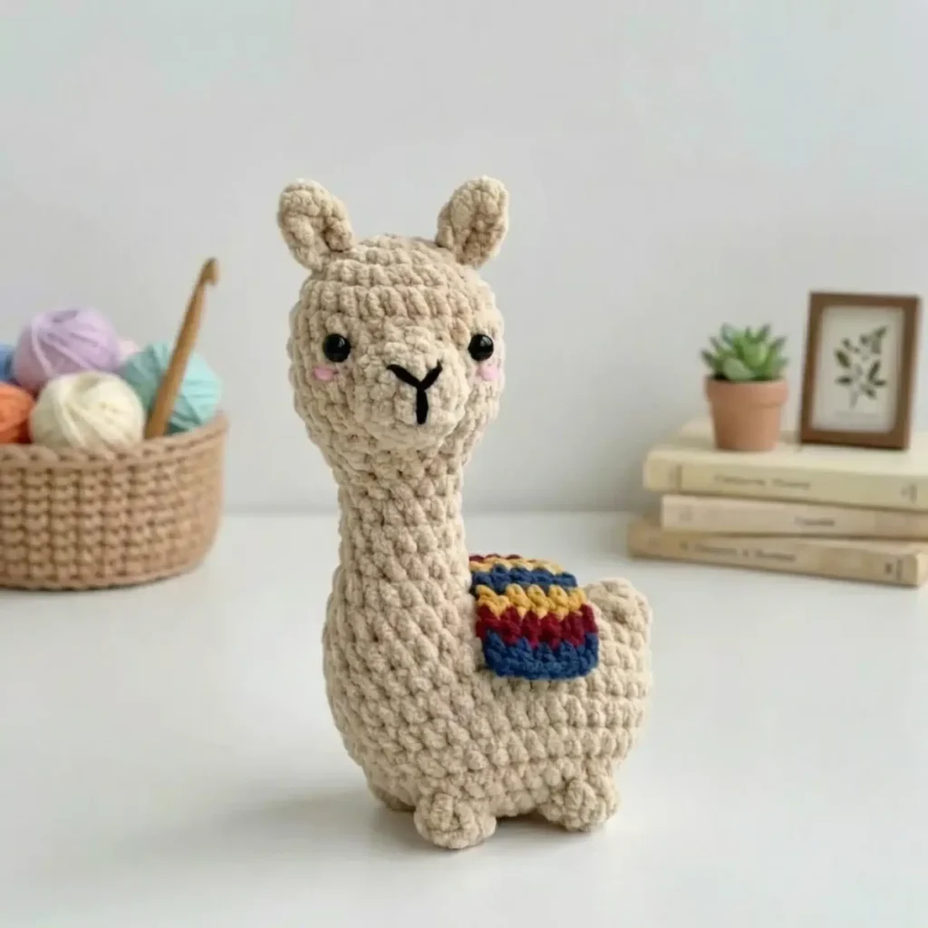 Llama Amigurumi Crochet Pattern – Step-by-Step Guide