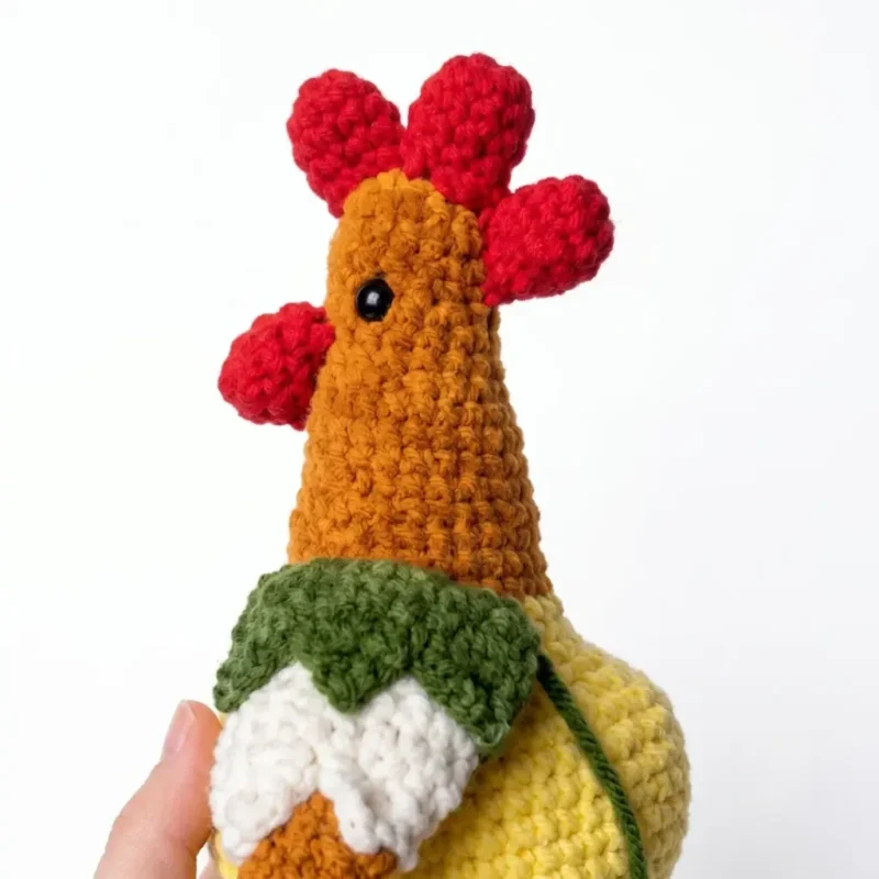 Petya the rooster amigurumi crochet pattern — photo 2