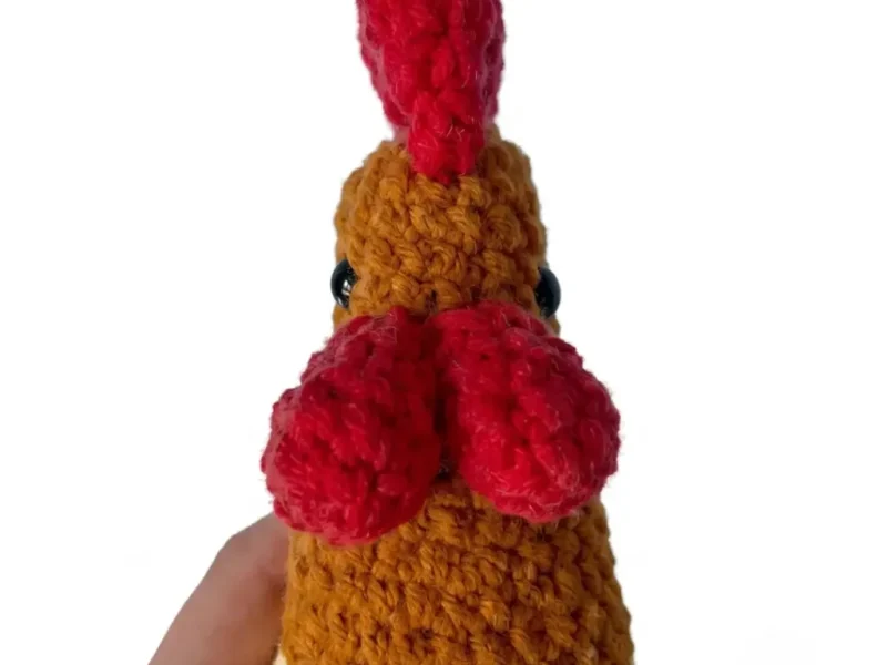 Petya the rooster amigurumi crochet pattern