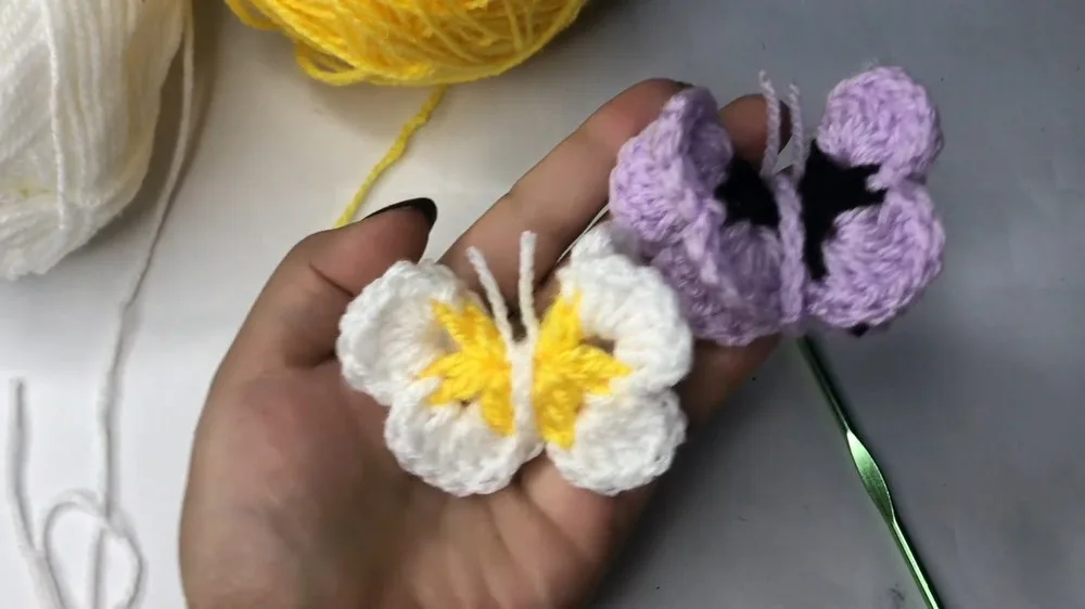 Quick & Easy Crochet Butterfly Amigurumi Pattern