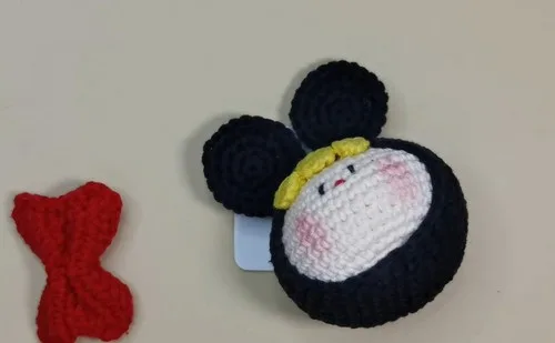 Little mouse ears keyring amigurumi pattern — photo 2